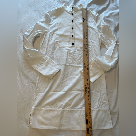 Alexander McQueen White Shirtdress Sz US4 IT40 - Picture 9 of 9